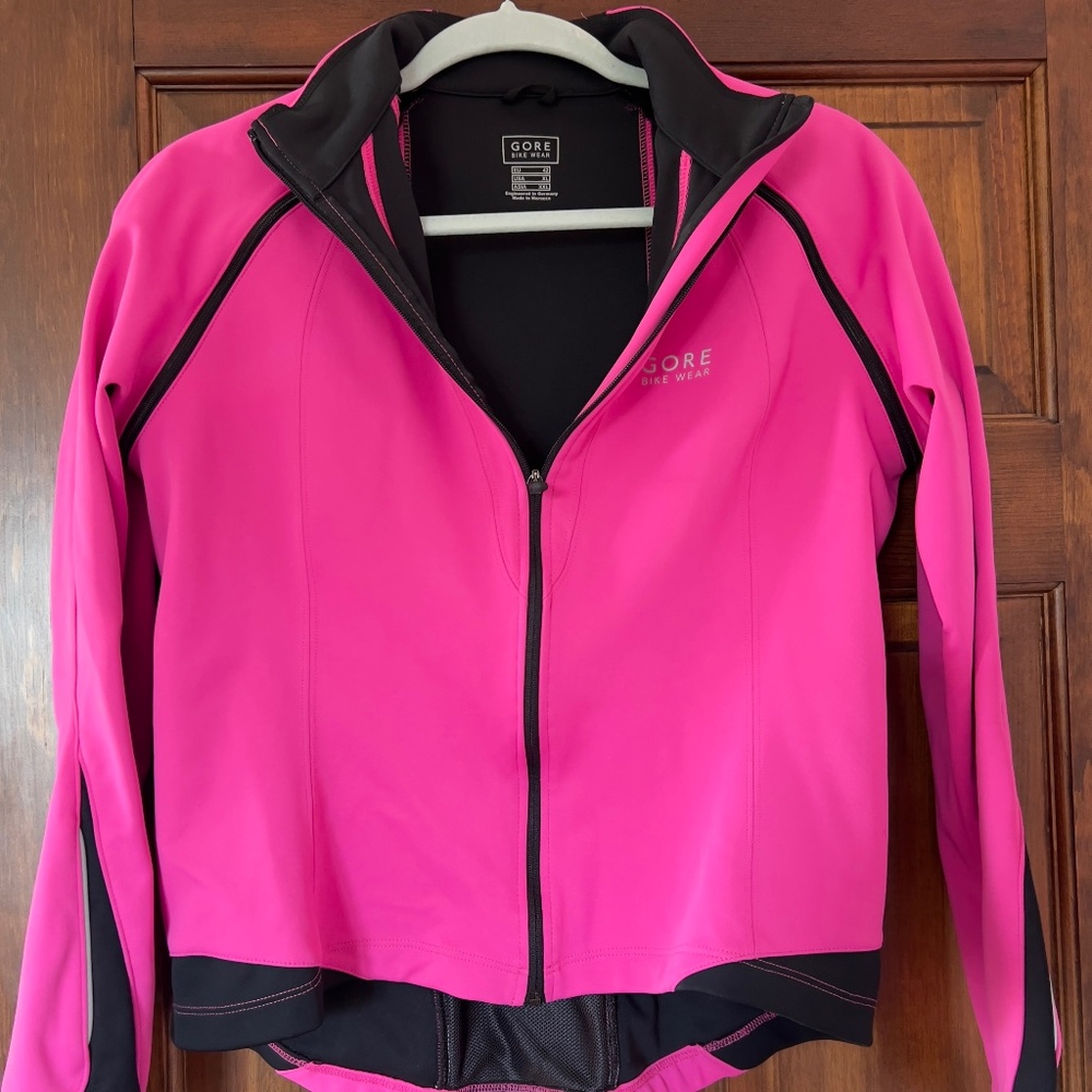 GORE BIKE WEAR Hot Pink Women’s windstopper size XL Cycling Activewear